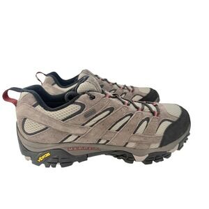 Merrell Moab 2 Waterproof Mens Hiking Shoes Grey Black J08871 Sz 14 NWOT